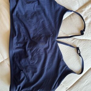 Athleta Dark Blue Bikini Top